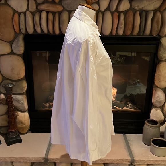 Hammerschmid Vintage Blouse 100% Cotton Size 42 - Picture 4 of 16